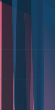 Tall translucent stripes in navy, blue, burgundy, and violet form a moody modern composition for websites, presentations, posters, technology themes, and atmospheric branding.