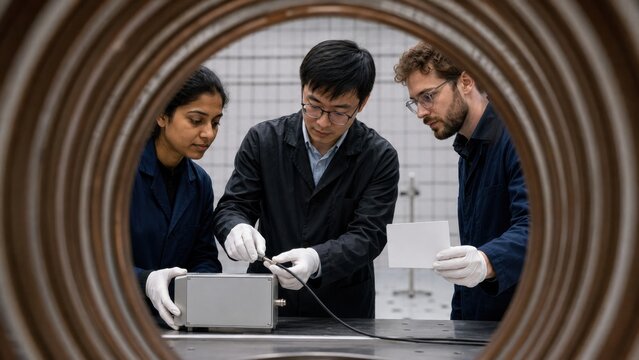 Physicists Prepare a Portable Sensor Inside Shielding Rings