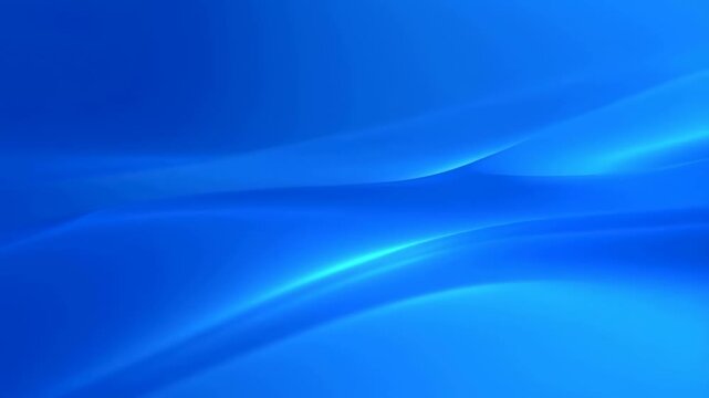 Blue abstract light forms flow across a soft gradient field. Technology presentations, website headers, and broadcast graphics.
