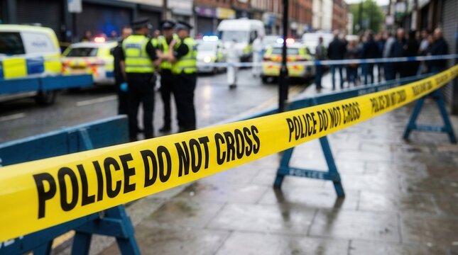 Police Tape Crime Scene Investigation Emergency Response