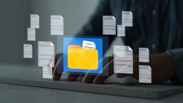  Document Management system(DMS) supports storage, tracking and efficient organization.Digital document archive with folders, files and records.

