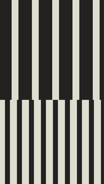 Monochrome piano keys pattern mobile wallpaper vector