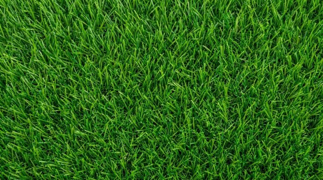 Textured green artificial grass background suitable for banner design.