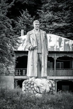 Monument of the Soviet leader Josef Stalin near his hometown Gori in Georgia
