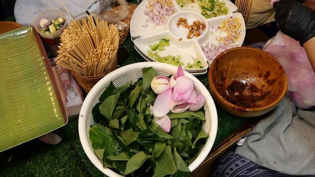 Thai Miang Kham herbal snack