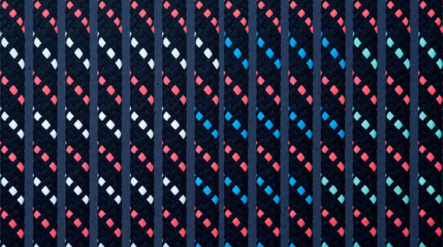 Macro view of LED screen pixels showing RGB light pattern and digital display technology.