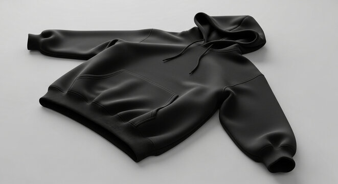A comfortable garment featuring a deep hood crafted from heavy fabric is positioned perfectly for displays where fashion designers present their creative apparel ideas to clients seeking unique