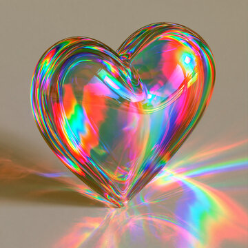 abstract heart shape