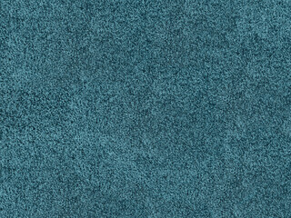 Blue, Detailed textile carpet texture background showing woven plush fabric fibers pattern structure for interior design backdrop material © Ian