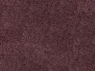Bordeaux, Detailed textile carpet texture background showing woven plush fabric fibers pattern structure for interior design backdrop material © Ian
