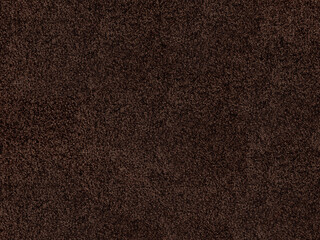 Brown Scorched, Detailed textile carpet texture background showing woven plush fabric fibers pattern structure for interior design backdrop material © Ian