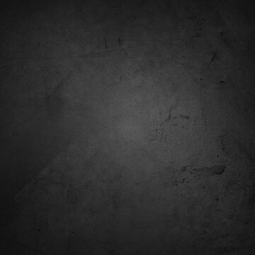 Dark grey textured concrete wall background