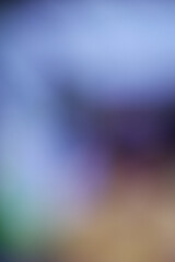 Fototapeta premium Abstract blue and brown blurred background with soft gradient light texture