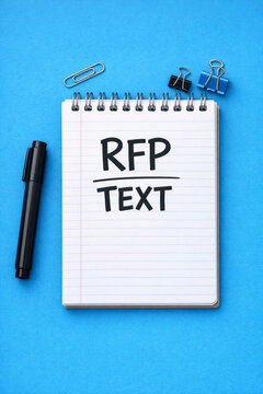 Paperwork for proposal evaluation and contract negotiation.