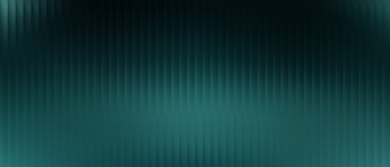 Obraz premium Dark teal abstract background with vertical lines and soft light effect