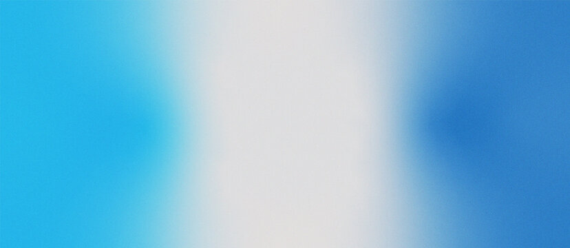Gradient blue background with a central white stripe creates a soft blurred effect abstract color fade smooth transition pastel sky aqua cyan light tone shades