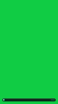 Vertical video of a podcast audio lower third graphic animation on green screen.