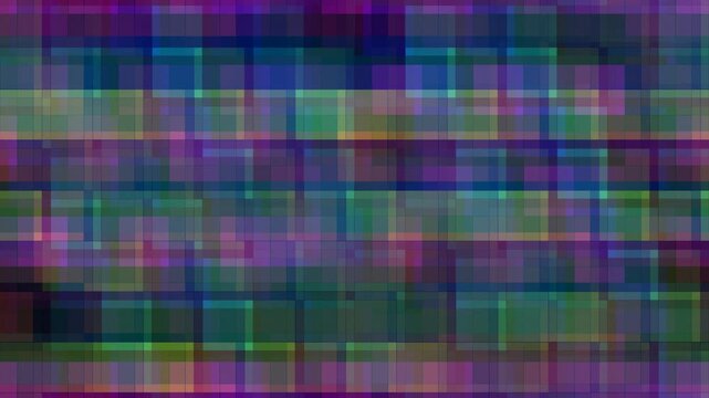 vibrant digital abstract background, pixelated blocks of color creating a dynamic glitch effect for modern technological designs