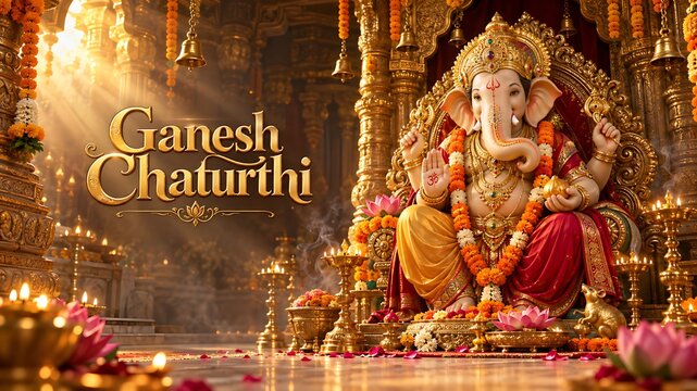 Sacred Ganesh Ganpati Bappa Blessings &ndash; Ganesh Chaturthi, Vinayaka Chaturthi, Sankashti Chaturthi, Angaraki Chaturthi and Ganesh Jayanti Celebration