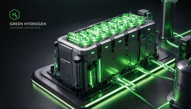 Industrial Green Hydrogen Electrolyzer Stack Module Prototype