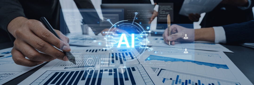 Futuristic software development concept featuring AI pair programmer, automated AI code generation, and real-time AI debugging. Ideal for DevOps and tech AI innovation. Corpus
