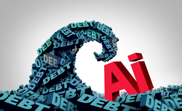 AI Debt refers to the growing financial burden created by heavy investment in artificial intelligence rising development costs and borrowing to fund AI infrastructure as data centers and industry