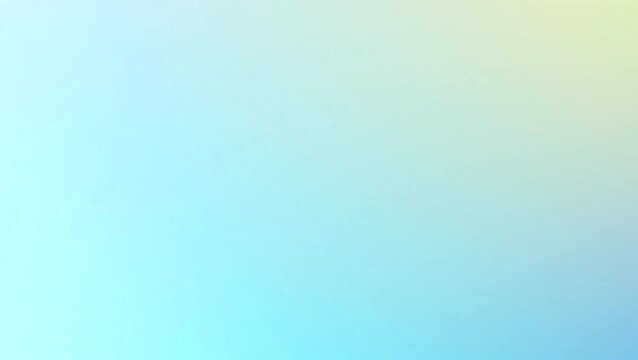 Fresh Pastel Blue Yellow Gradient Motion Background Loop