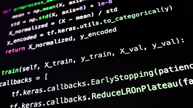 Man work with chatbot AI online, connecting with AI and using a chat bot. IT engineer software developer programmer interact with chat bot, making writing code. Typing on laptop keyboard close-up. 
