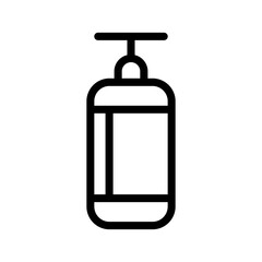 Obraz premium Boxing Bag Icon Vector Symbol Design Illustration