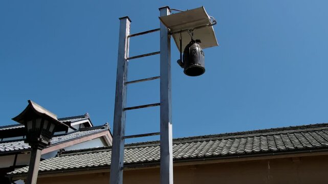 海野宿の復興の鐘