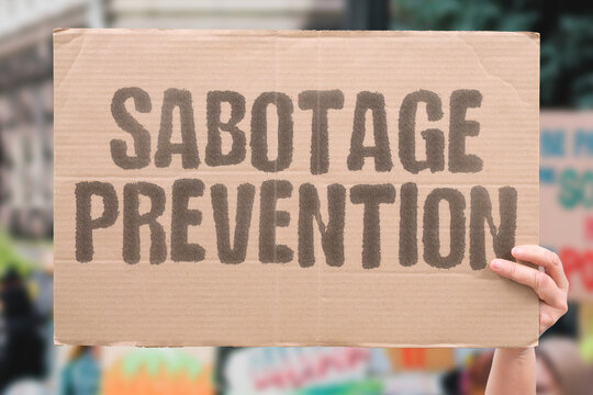 "Sabotage prevention............." Nation strengthens infrastructure protection against hostile interference. SABOTAGE. GERMANY. SECURITY. INFRASTRUCTURE. PREVENTION.