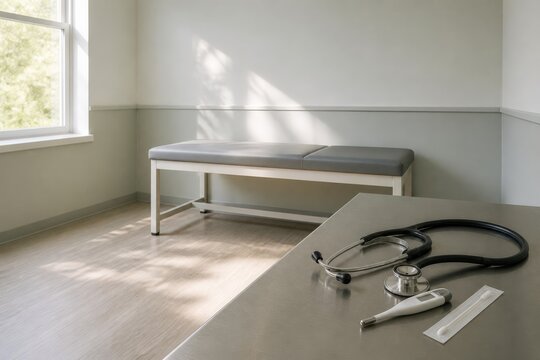 Veterinary Antimicrobial Stewardship - diagnostic tools ready in clean clinic room