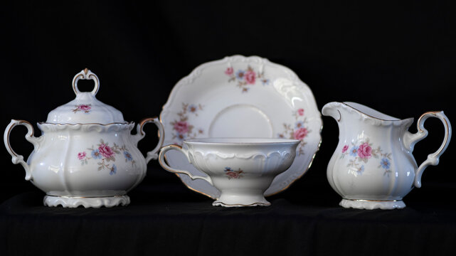 porcelain tea set