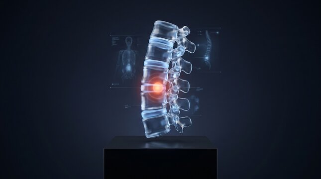 Lumbar Spine Pain Anatomy View