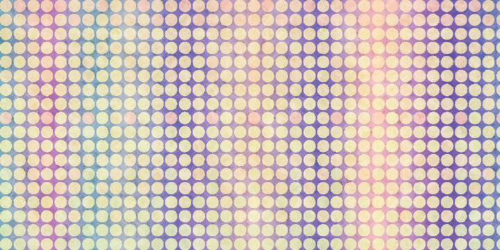Colorful Watercolor Polka Dot Pattern Background
