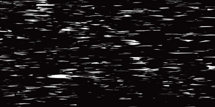 Abstract Monochrome Horizontal Grunge Texture Pattern