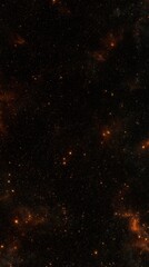 Fototapeta premium Thousands of stars fill the dark space, creating a warm glow as they shimmer slowly in the vastness of deep space.