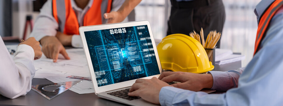 Software development or programming work with coding screen of various programming languages like HTML, , , and C brisk for new application development