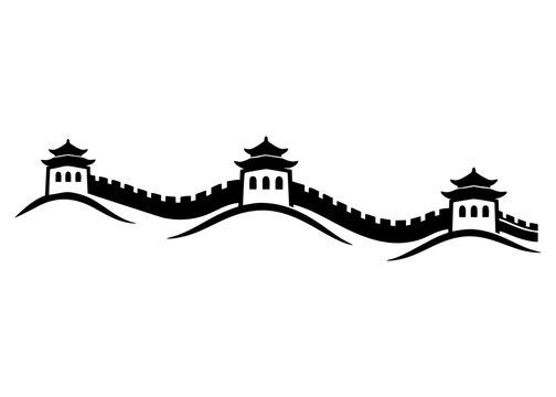 ICON OF THE GREAT WALL OF CHINA