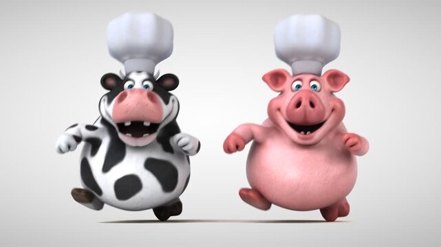 pig and dog
