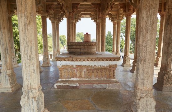 The 84 Pillar Cenotaph in Bundi, Rajasthan, India