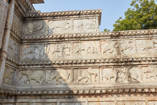 The 84 Pillar Cenotaph in Bundi, Rajasthan, India