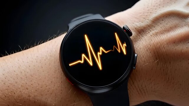 Healthtech Watch Hero Landscape Stock Footage