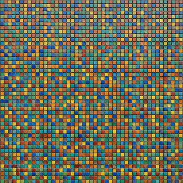 Colorful mosaic tile texture with multi colored square pattern