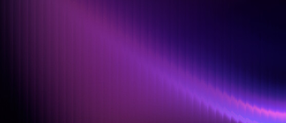 Obraz premium Abstract purple wave gradient background with vertical lines pattern for futuristic tech banners cyber design projects and digital screens presentation.