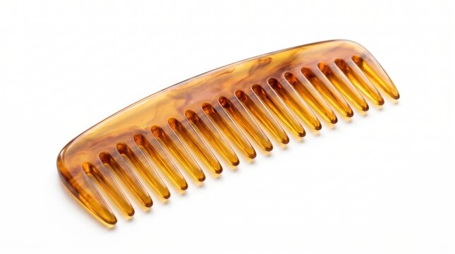 Small wooden hair comb for grooming