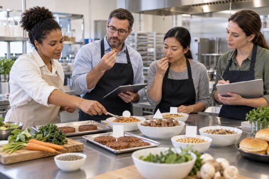 Team Developing New Plant Based Foods