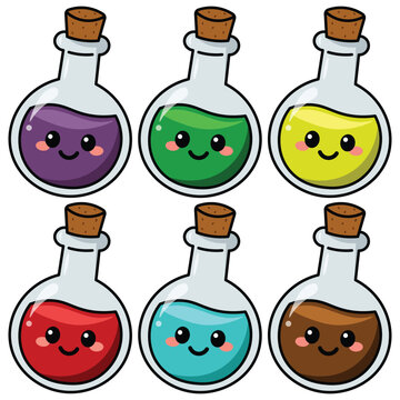 POISON COLOR ILLUSTRATION CUTE