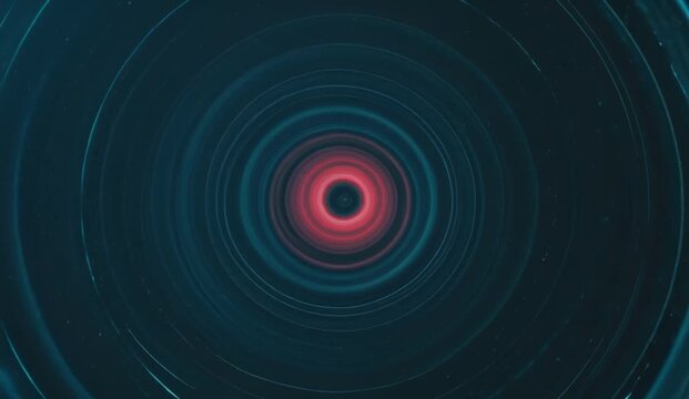 A refined cybersecurity abstract background where thousands of subtle particles travel calmly through an invisible digital environment while occasional anomalous particles change direction and trigger