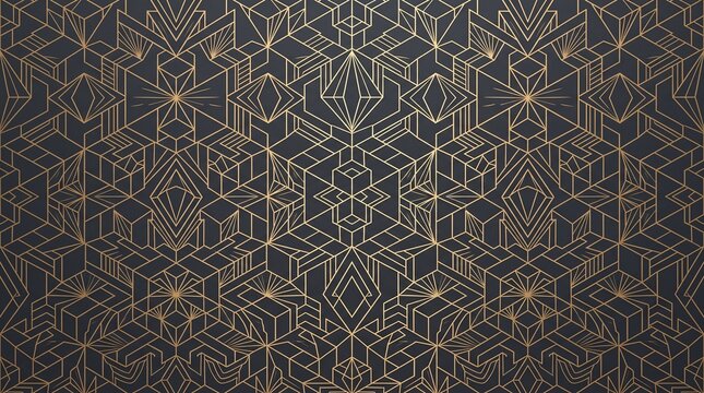 Seamless isometric cube pattern on white background for modern geometric design and abstract line art wallpaper